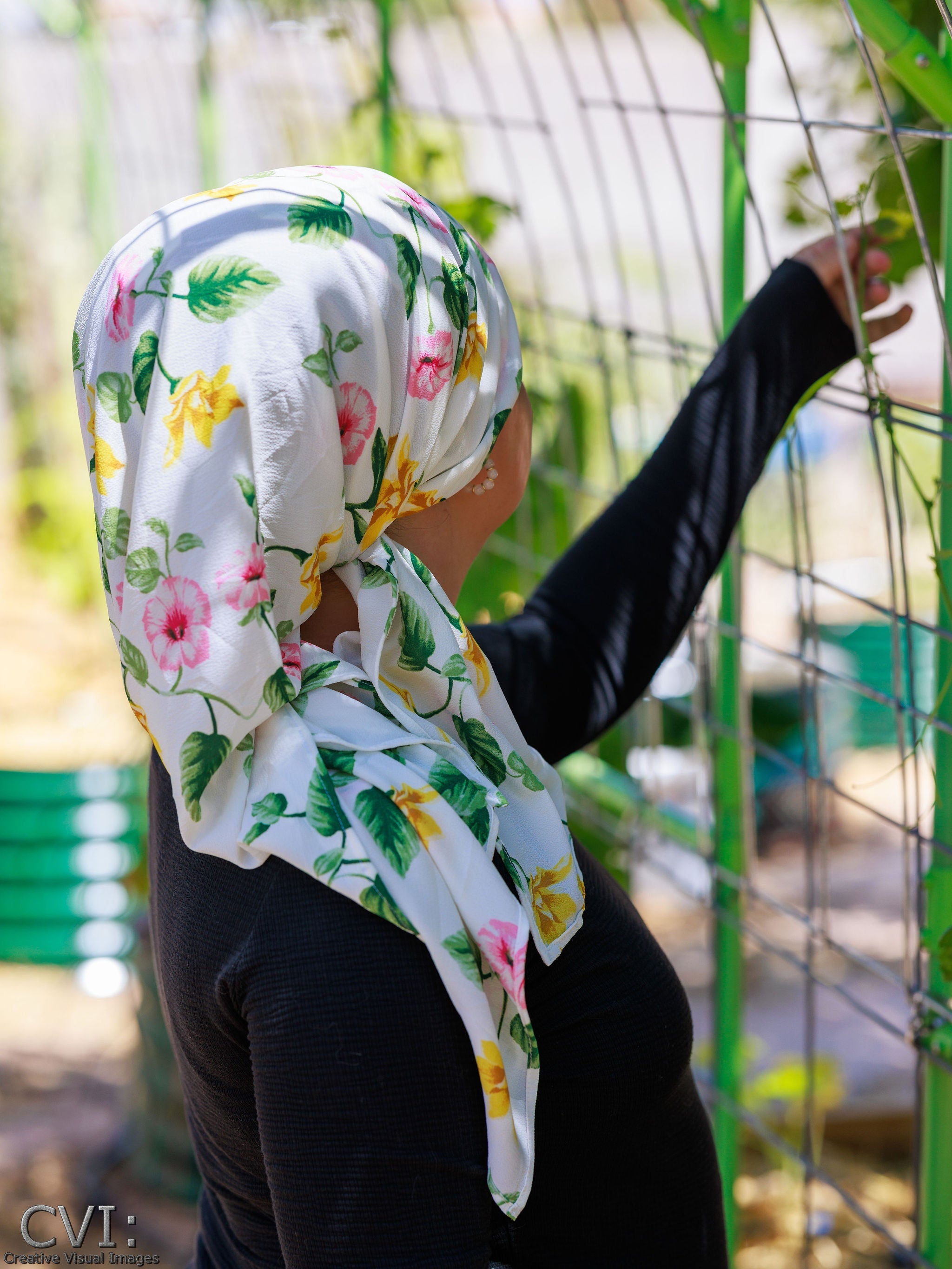 Florals and Foliage Scarves Tichels - Sorrell Hair Wraps