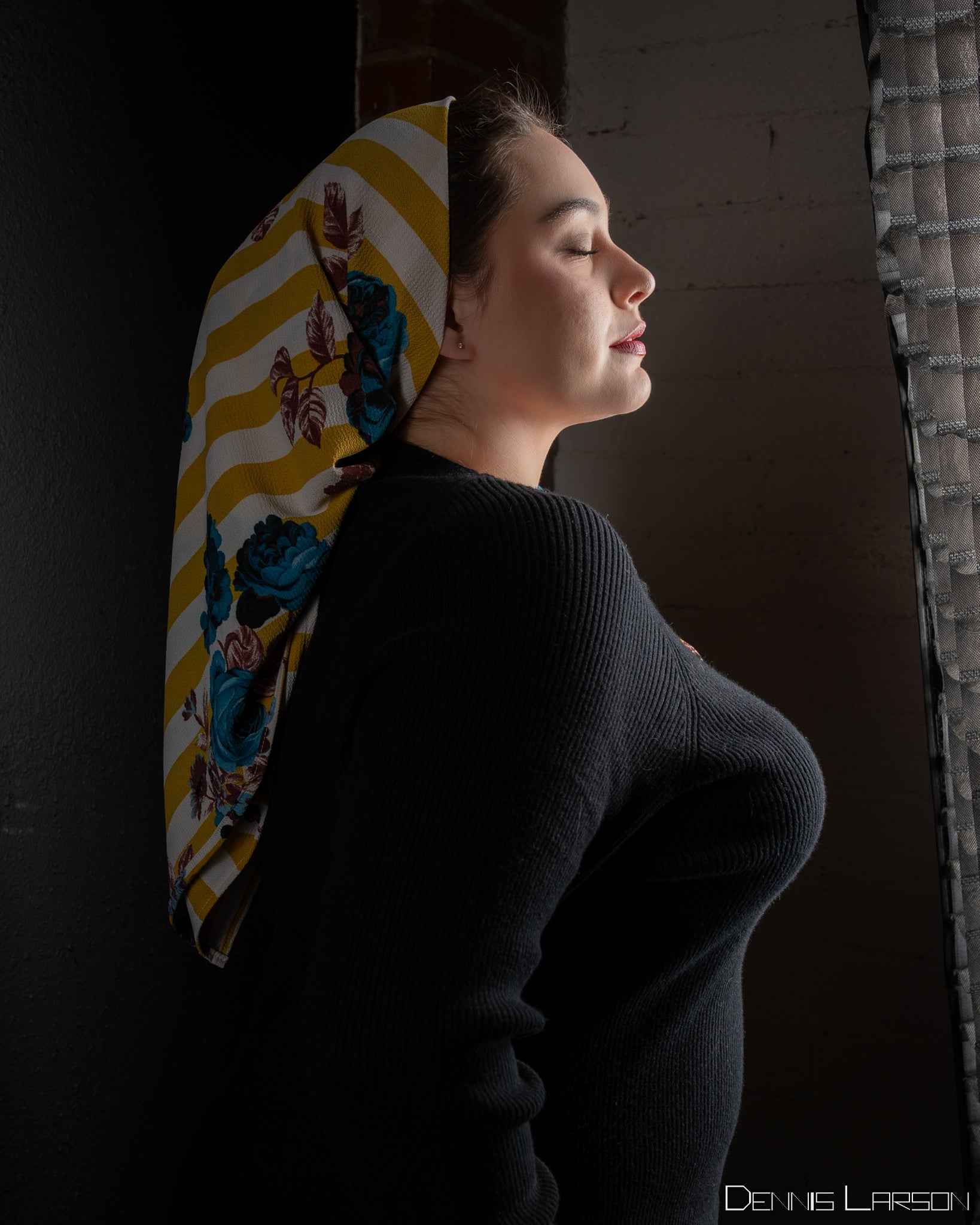 Isla scarf/tichel