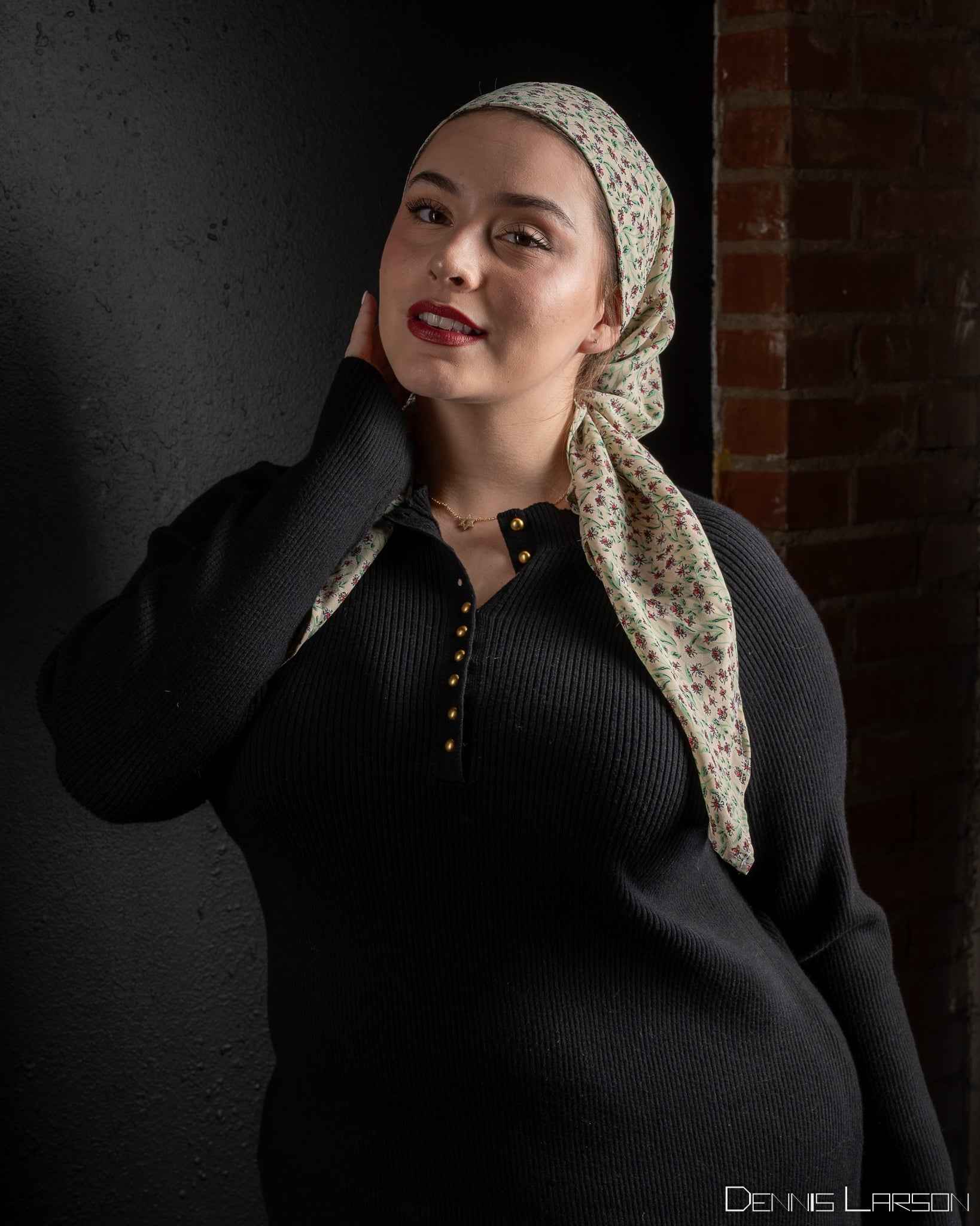 Evelyn scarf/tichel