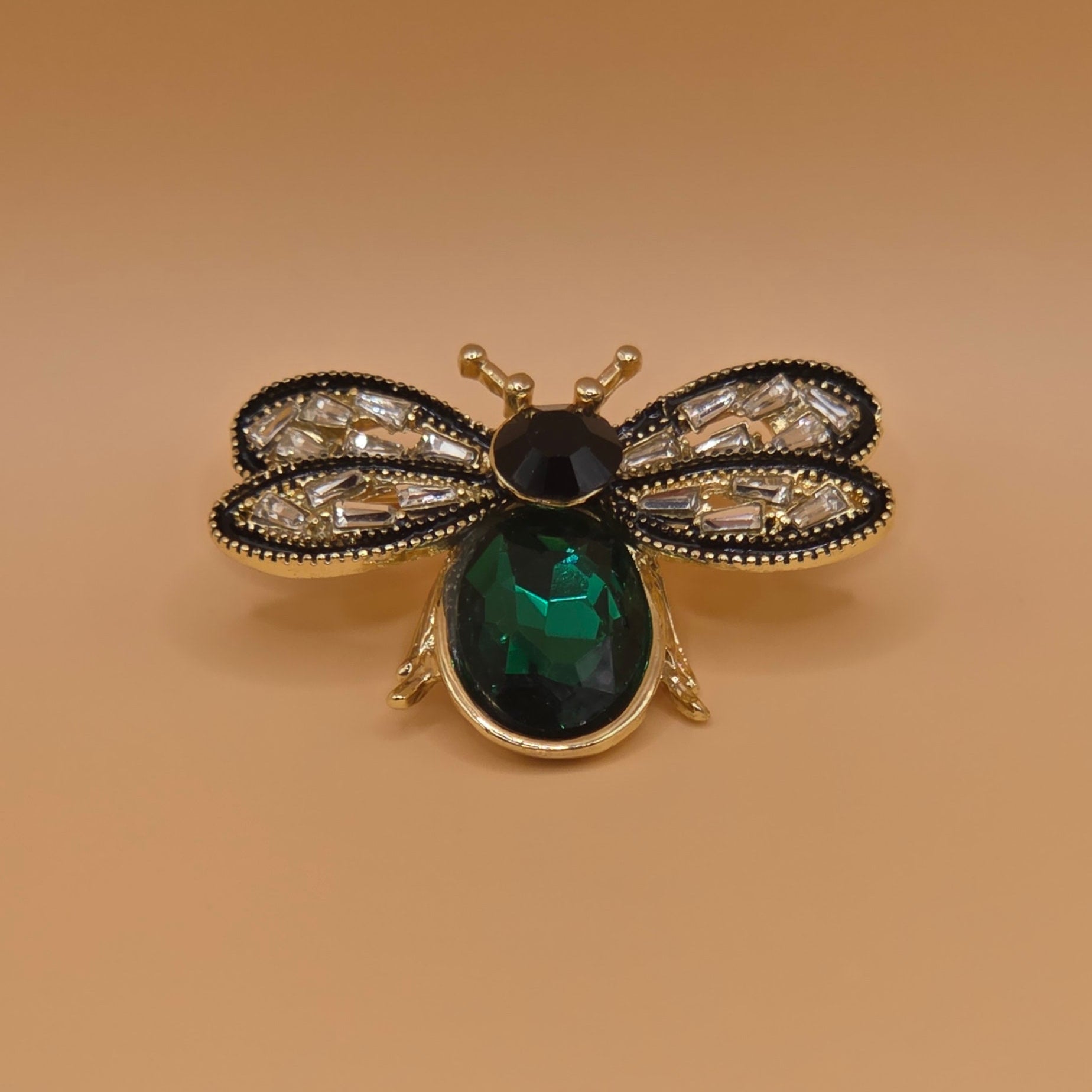 Green Bee Pin