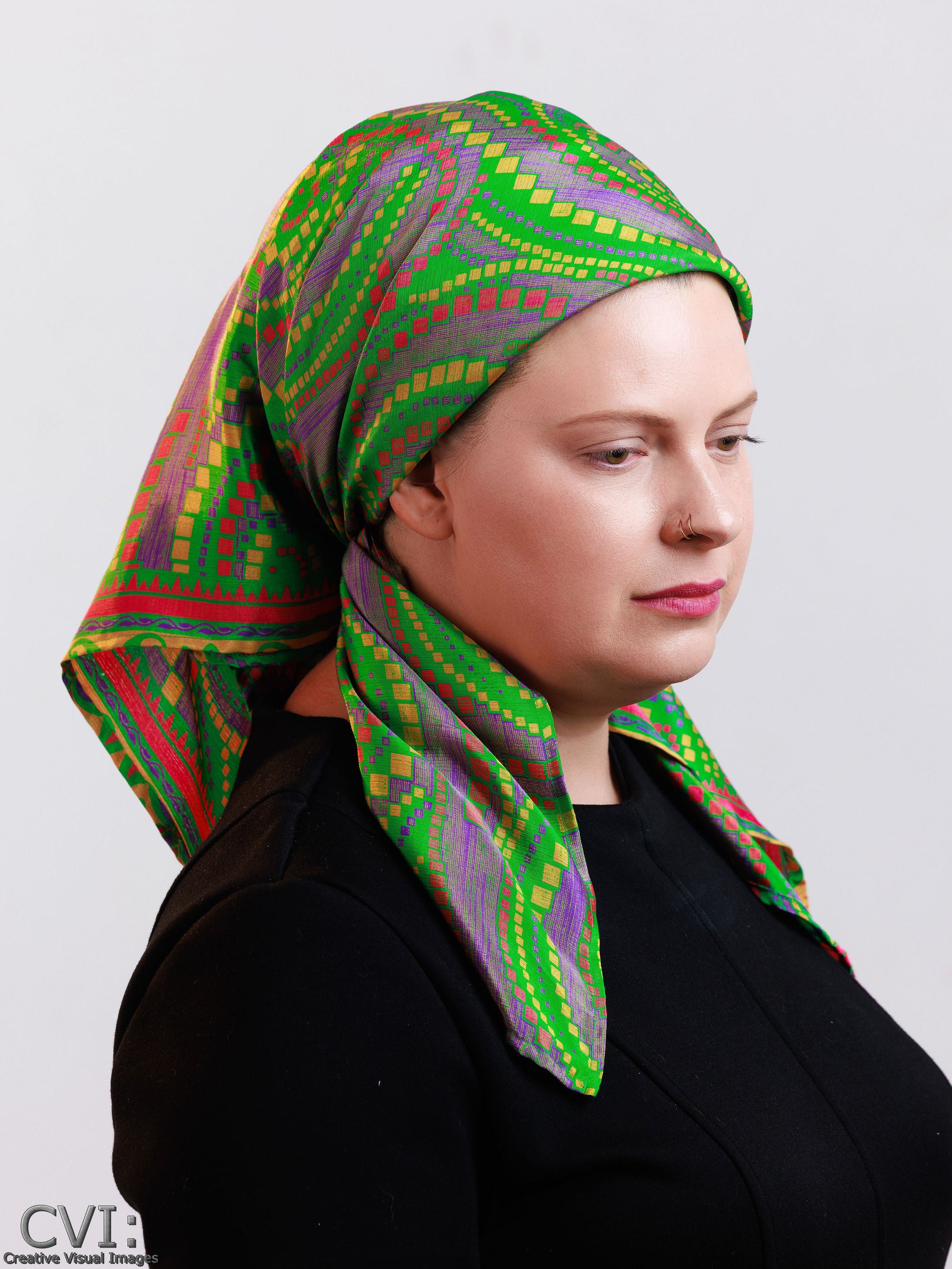 Sari Square Scarf Tichels