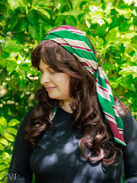 Candy scarf tichel