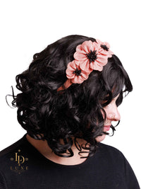 Pink Floral Headband