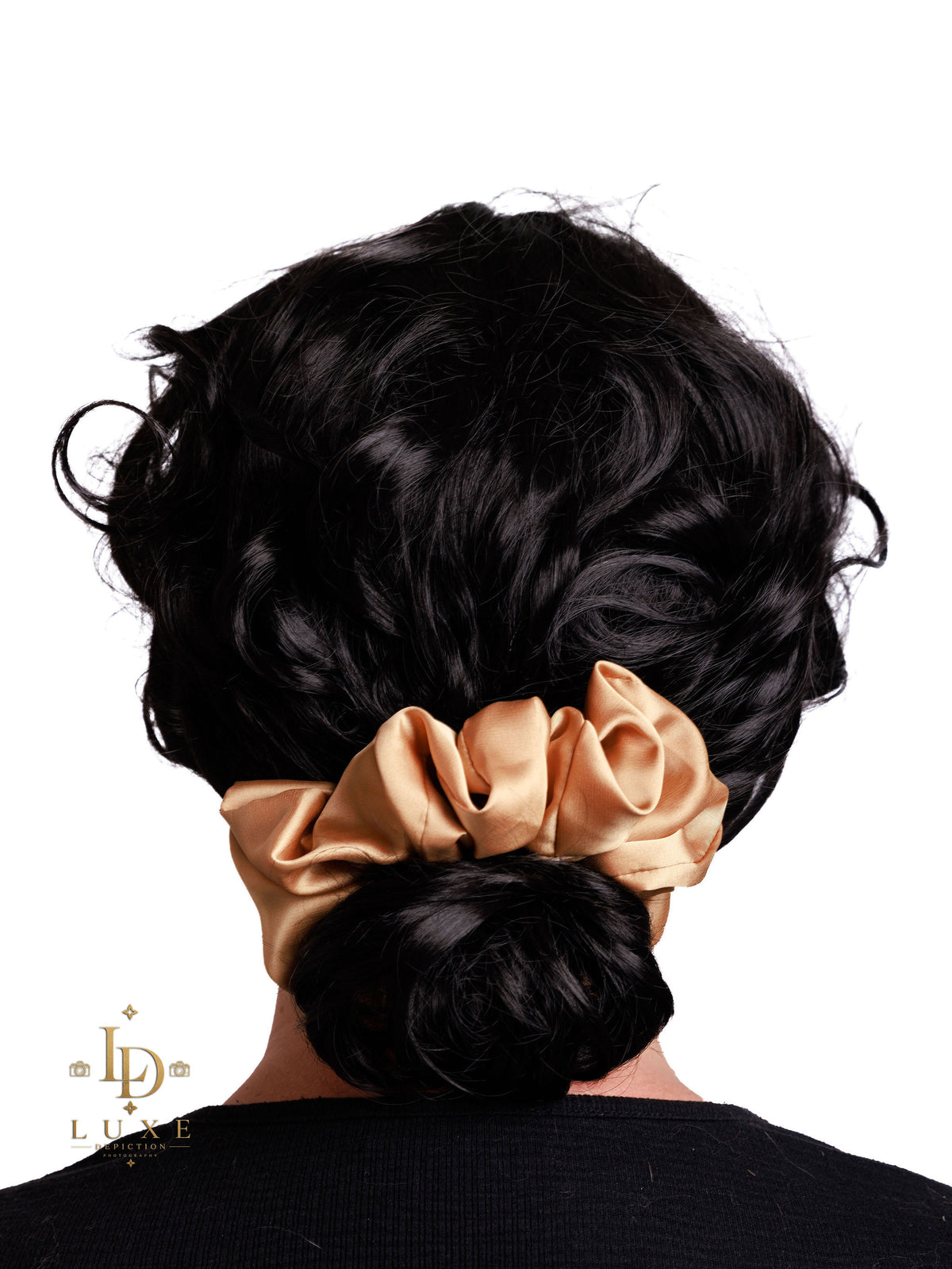 Gold Scrunchie