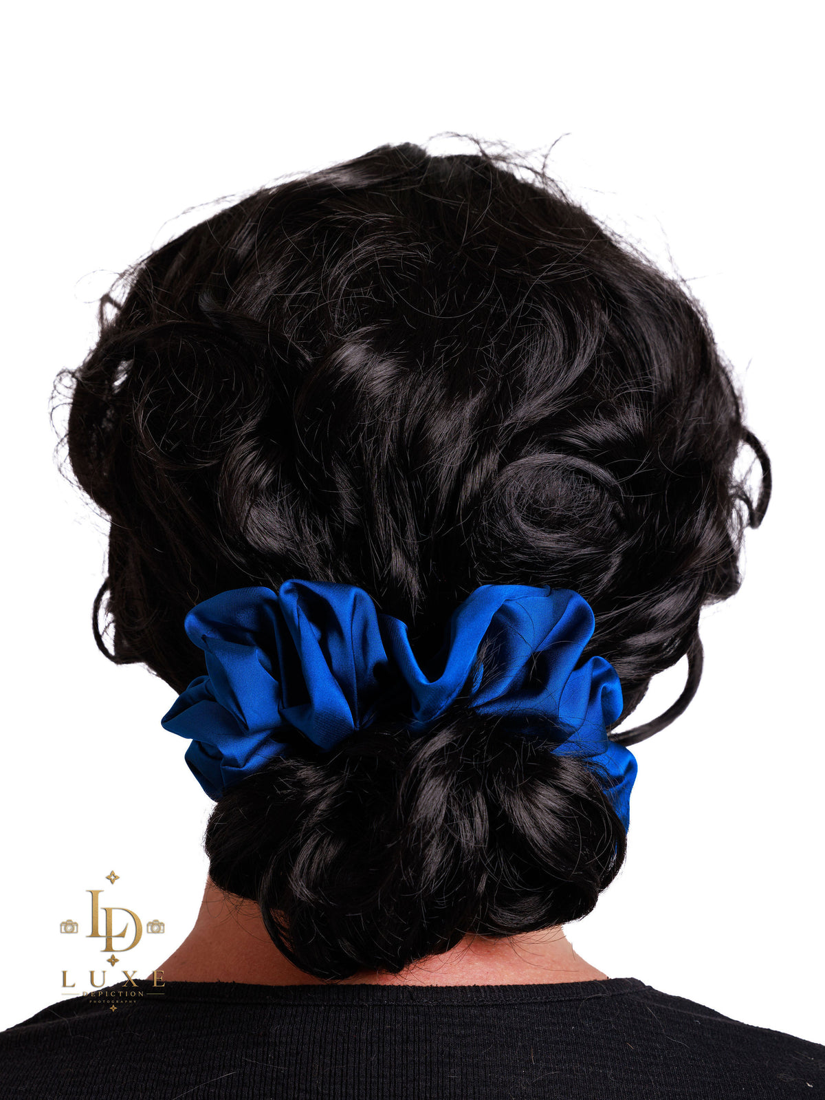 Blue Scrunchie