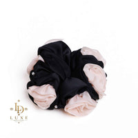 Chunky floral scrunchie