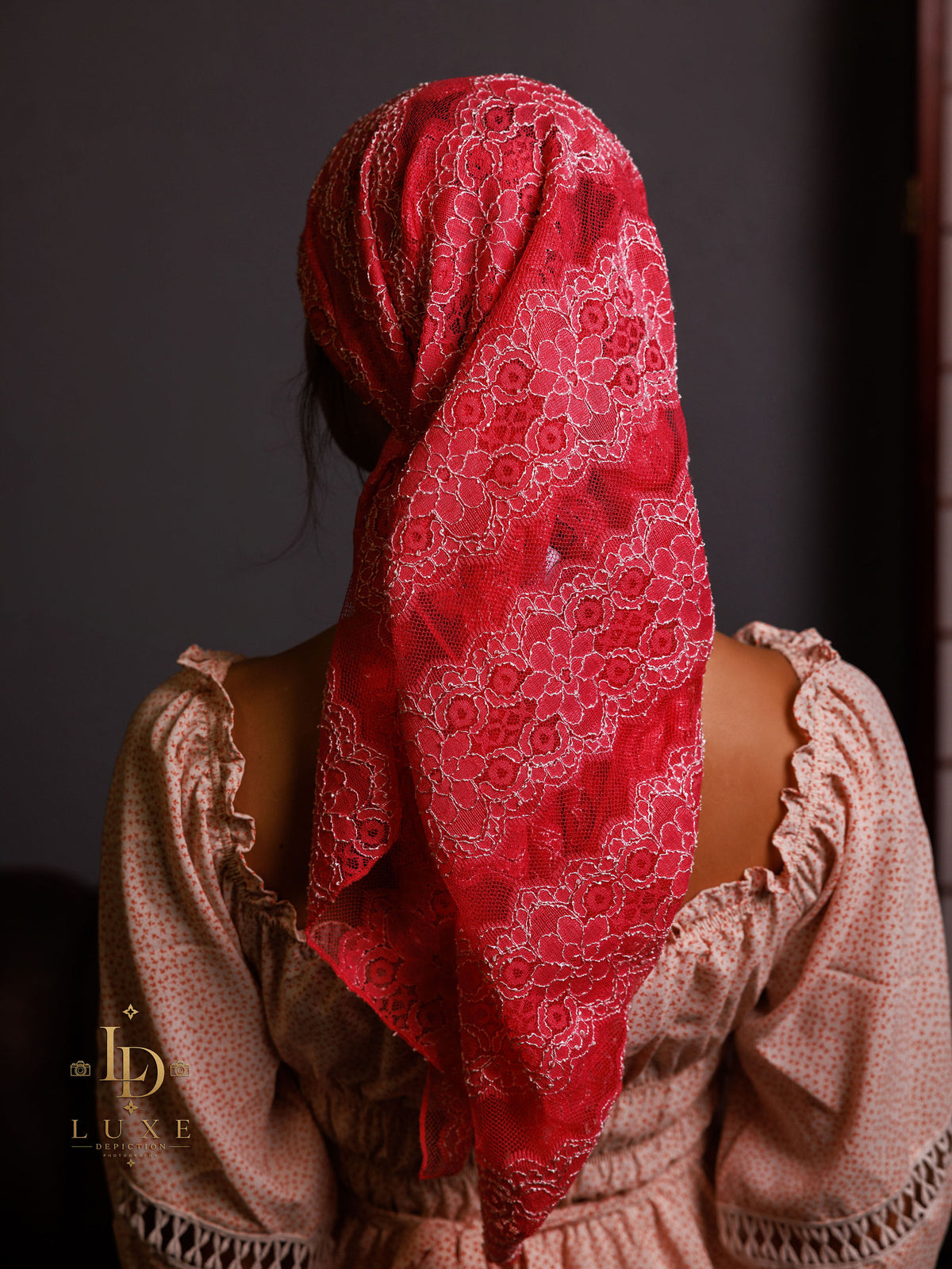 Juliette lace scarf