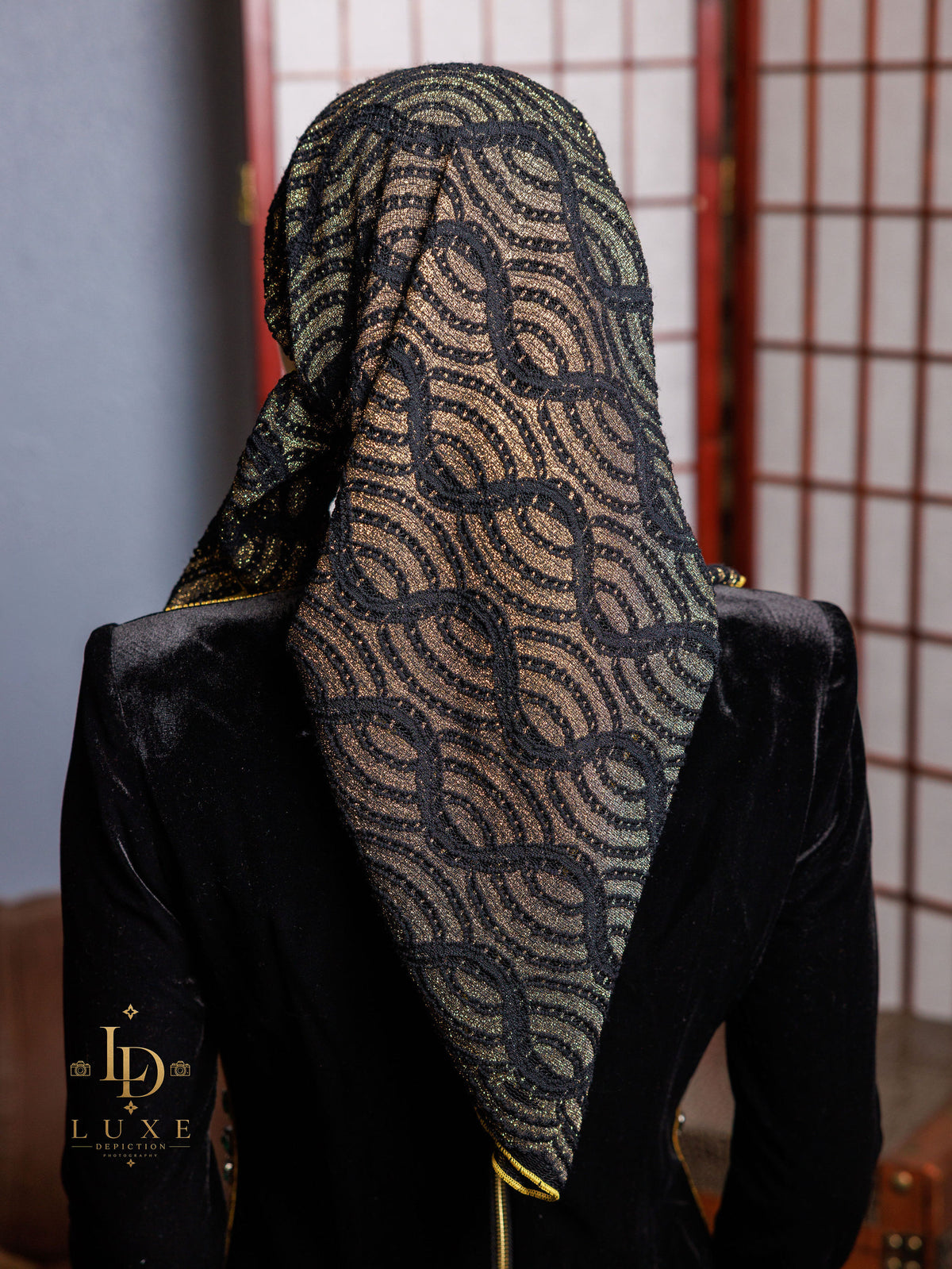 Marcella lace scarf